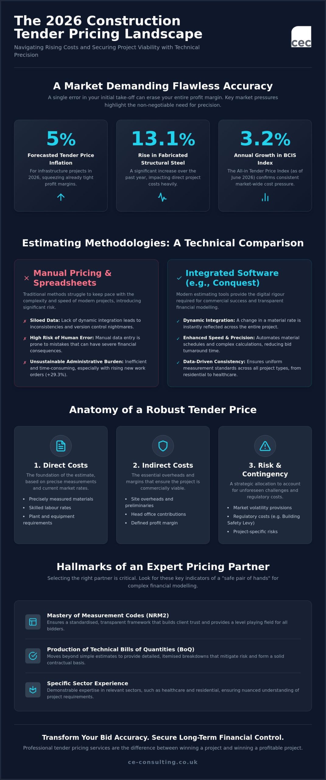 Construction Tender Pricing Services: A Comparison Guide for 2026